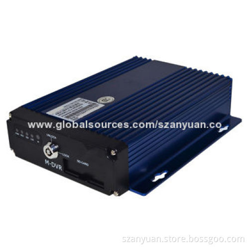 Mobile DVR, Supports GPS and 3G, 32GB SD Card and USB, with Simultaneous Audio and Video Recording